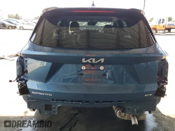 2025 Kia Sorento EX with VIN KNDRHDJG9S5291526, listed as a Copart auction lot 68220295 with 34,918 mi miles and Salvage title. Bid and sale history available at DreamBid. Image 6.