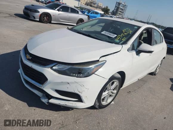 2018 Chevrolet Cruze LT with VIN 3G1BE6SMXJS584553, listed as a Copart auction lot 80389035 with Not provided miles and Salvage title. Bid and sale history available at DreamBid. Image 1.