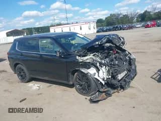 2023 Mitsubishi Outlander SEL with VIN JA4J4VA86PZ017931, listed as a IAAI auction lot 43321383 with 58,394 mi miles and . Bid and sale history available at DreamBid. Image 1.