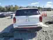 2025 Hyundai Palisade XRT with VIN KM8R3DGE9SU834671, listed as a Copart auction lot 84417345 with 17,714 mi miles and Salvage title. Bid and sale history available at DreamBid. Image 6.