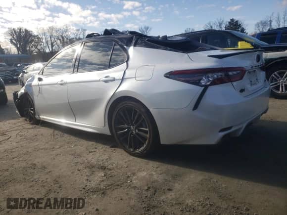 2023 Toyota Camry XSE with VIN 4T1K61AK5PU150228, listed as a Copart auction lot 85562384 with 35,491 mi miles and Salvage title. Bid and sale history available at DreamBid. Image 2.
