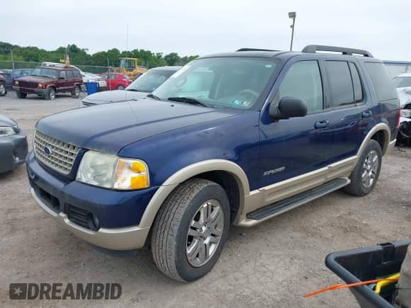 2005 Ford Explorer Eddie Bauer with VIN 1FMDU74K85UB09943, listed as a IAAI auction lot 42337325 with 252,668 mi miles and . Bid and sale history available at DreamBid. Image 2.