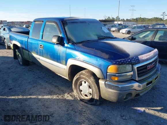 2003 GMC Sierra 1500 SLE с VIN 2GTEK19T431276354, выставлен на аукционе IAAI как лот 41282430 с пробегом 194 735 миль миль и . История ставок и продаж доступна на DreamBid. Изображение 1.