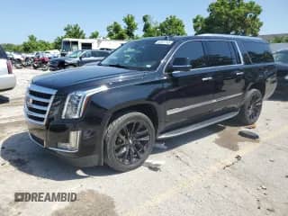 2020 Cadillac Escalade ESV Luxury with VIN 1GYS4HKJ1LR183775, listed as a Copart auction lot 65961745 with 306,965 mi miles and Salvage title. Bid and sale history available at DreamBid. Image 1.