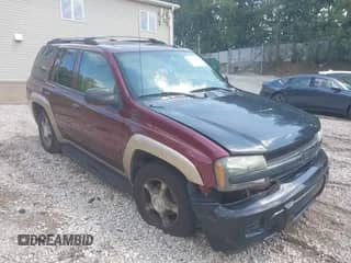 2005 Chevrolet TrailBlazer LS с VIN 1GNDT13S652200539, выставлен на аукционе IAAI как лот 42770599 с пробегом 143 638 миль миль и . История ставок и продаж доступна на DreamBid. Изображение 1.
