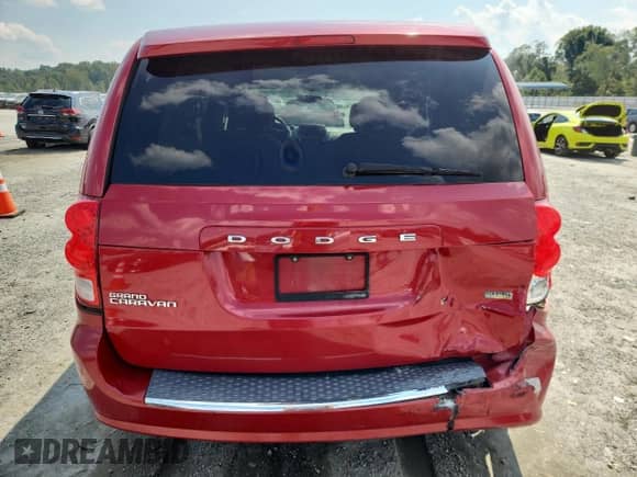 2013 Dodge Grand Caravan SXT with VIN 2C4RDGCG3DR503031, listed as a Copart auction lot 71515545 with Not provided miles and Salvage title. Bid and sale history available at DreamBid. Image 6.