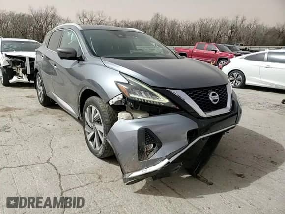 2020 Nissan Murano Platinum with VIN 5N1AZ2DJ3LN153676, listed as a Copart auction lot 49286835 with 66,587 mi miles and Salvage title. Bid and sale history available at DreamBid. Image 12.