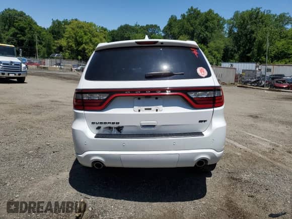 2020 Dodge Durango GT Plus with VIN 1C4RDJDG4LC142444, listed as a Copart auction lot 59317365 with 81,736 mi miles and Salvage title. Bid and sale history available at DreamBid. Image 6.