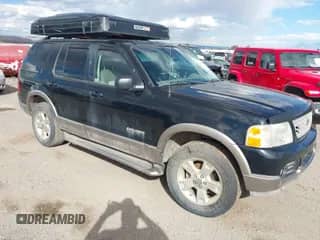 2004 Ford Explorer Eddie Bauer with VIN 1FMZU74K44UB41776, listed as a IAAI auction lot 43352199 with 181,718 mi miles and . Bid and sale history available at DreamBid. Image 1.