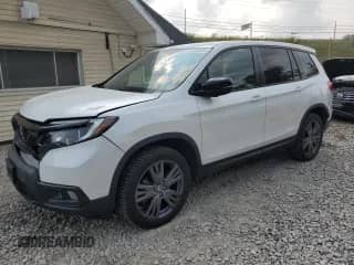2020 Honda Passport EX-L с VIN 5FNYF8H50LB016902, выставлен на аукционе Copart как лот 71705155 с пробегом 38 436 миль миль и Списание • Salvage title. История ставок и продаж доступна на DreamBid. Изображение 1.