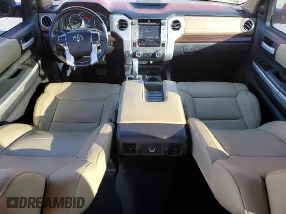 2015 Toyota Tundra Limited z VIN 5TFHW5F12FX458377, wystawiony jako Copart lot #85580345 z przebiegiem 116 352 mil mil oraz Szkoda całkowita • Salvage title. Historia ofert i sprzedaży dostępna na DreamBid. Obrazek 8.