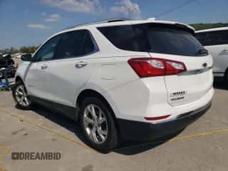 2021 Chevrolet Equinox Premier с VIN 3GNAXNEV2MS140879, выставлен на аукционе Copart как лот 85276505 с пробегом 44 034 миль миль и Списание • Salvage title. История ставок и продаж доступна на DreamBid. Изображение 2.