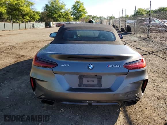 2020 BMW Z4 sDriveM40i z VIN WBAHF9C00LWW76934, wystawiony jako Copart lot #55810755 z przebiegiem 52 230 mil mil oraz Szkoda całkowita • Salvage title. Historia ofert i sprzedaży dostępna na DreamBid. Obrazek 6.