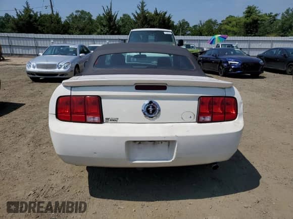 2008 Ford Mustang Deluxe with VIN 1ZVHT84N085149423, listed as a Copart auction lot 64085565 with 96,712 mi miles and Salvage title. Bid and sale history available at DreamBid. Image 6.