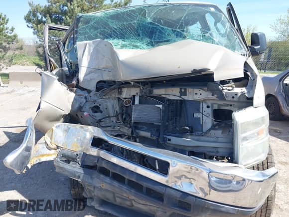 2012 Ford Econoline Cargo Commercial with VIN 1FTNE1EL2CDA14401, listed as a IAAI auction lot 42225456 with Not provided miles and . Bid and sale history available at DreamBid. Image 6.