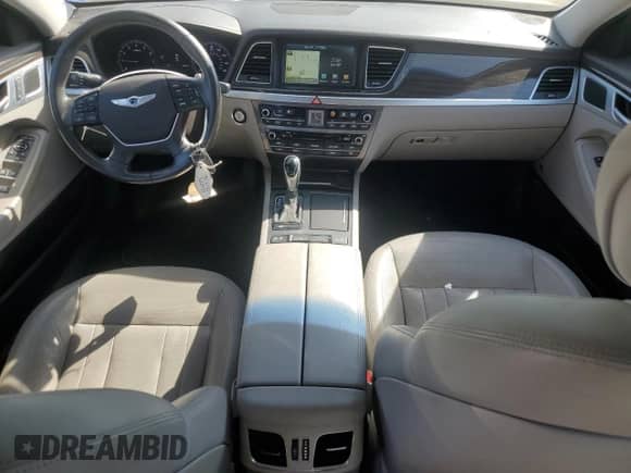 2015 Hyundai Genesis 3.8L with VIN KMHGN4JE4FU088937, listed as a Copart auction lot 81862125 with 86,822 mi miles and Salvage title. Bid and sale history available at DreamBid. Image 8.