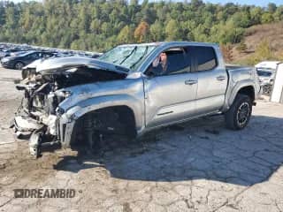 2025 Toyota Tacoma TRD Sport Hybrid with VIN 3TYLC5LNXST017949, listed as a Copart auction lot 71469815 with 20,550 mi miles and Salvage title. Bid and sale history available at DreamBid. Image 1.