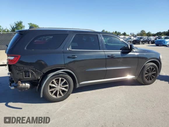 2014 Dodge Durango Limited with VIN 1C4RDHDG2EC537637, listed as a Copart auction lot 85930995 with 160,611 mi miles and Non repairable. Bid and sale history available at DreamBid. Image 3.