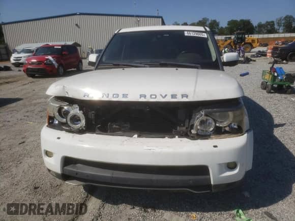 2012 Land Rover Range Rover Sport SC with VIN SALSH2E42CA726717, listed as a Copart auction lot 66129005 with 113,531 mi miles and Salvage title. Bid and sale history available at DreamBid. Image 5.