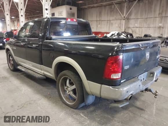 2010 Dodge 1500 SLT with VIN 1D7RV1GT5AS252157, listed as a IAAI auction lot 43045754 with 160,830 mi miles and . Bid and sale history available at DreamBid. Image 3.