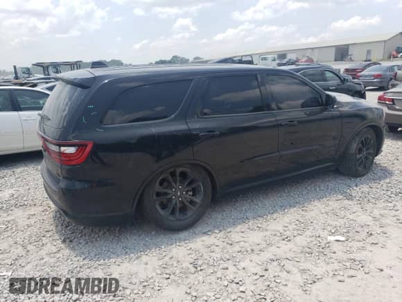 2020 Dodge Durango R/T with VIN 1C4SDJCT4LC188291, listed as a Copart auction lot 61359135 with 66,780 mi miles and Salvage title. Bid and sale history available at DreamBid. Image 3.