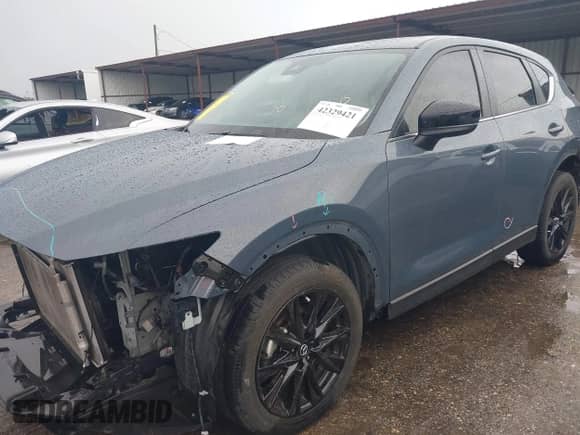 2023 Mazda CX-5 S Carbon Edition z VIN JM3KFBCM7P0104374, wystawiony jako IAAI lot #42329421 z przebiegiem 27 575 mil mil oraz . Historia ofert i sprzedaży dostępna na DreamBid. Obrazek 2.