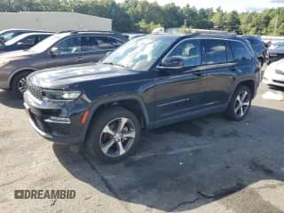 2023 Jeep Grand Cherokee Limited with VIN 1C4RJHBG4PC529392, listed as a Copart auction lot 70091005 with 36,955 mi miles and Salvage title. Bid and sale history available at DreamBid. Image 1.