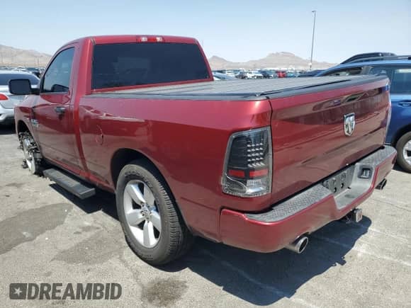 2015 Ram 1500 Express с VIN 3C6JR6AT7FG698981, выставлен на аукционе Copart как лот 68877885 с пробегом 54 493 миль миль и Списание • Salvage title. История ставок и продаж доступна на DreamBid. Изображение 2.