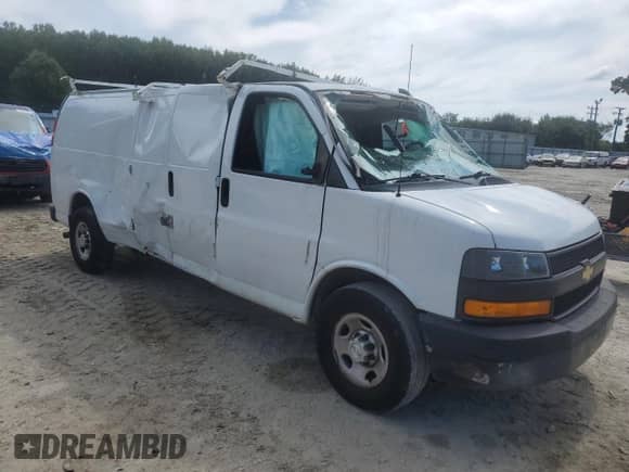 2019 Chevrolet Express Cargo с VIN 1GCWGBFP8K1141305, выставлен на аукционе Copart как лот 80746775 с пробегом 106 990 миль миль и Списание • Salvage title. История ставок и продаж доступна на DreamBid. Изображение 4.
