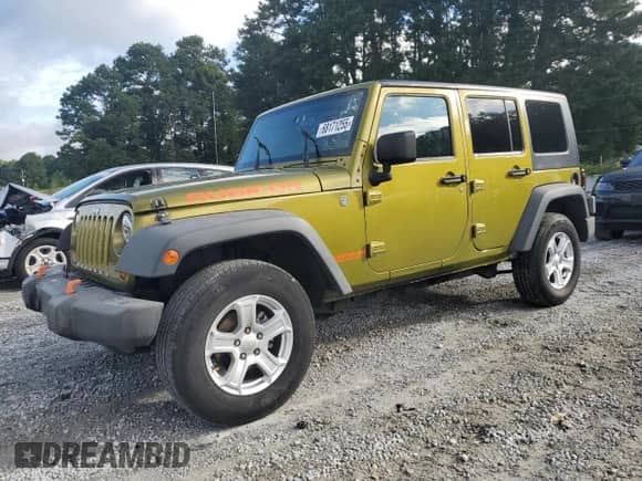 2007 Jeep Wrangler Unlimited Rubicon with VIN 1J4GA69137L129217, listed as a Copart auction lot 68171255 with 43,173 mi miles and Clean title. Bid and sale history available at DreamBid. Image 1.
