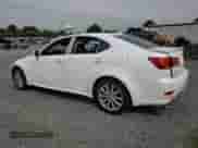 2007 Lexus IS 250 with VIN JTHCK262572016431, listed as a Copart auction lot 84465305 with Not provided miles and Salvage title. Bid and sale history available at DreamBid. Image 2.