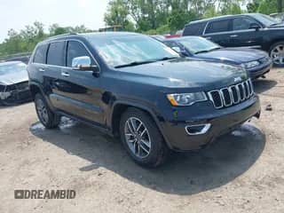 2020 Jeep Grand Cherokee Limited X with VIN 1C4RJFBG1LC243885, listed as a IAAI auction lot 42340686 with 54,359 mi miles and . Bid and sale history available at DreamBid. Image 1.