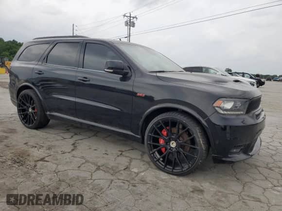 2018 Dodge Durango SRT с VIN 1C4SDJGJ3JC150301, выставлен на аукционе Copart как лот 57295895 с пробегом 8 960 миль миль и Чистый • Clean title. История ставок и продаж доступна на DreamBid. Изображение 4.
