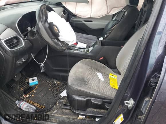 2018 Chevrolet Equinox LS with VIN 3GNAXHEV6JS540439, listed as a Copart auction lot 81704595 with Not provided miles and Salvage title. Bid and sale history available at DreamBid. Image 7.
