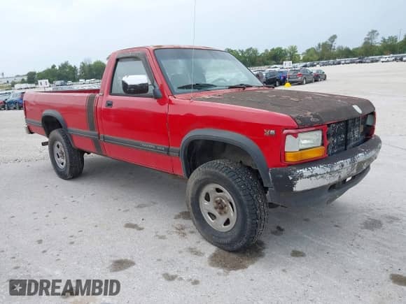 1996 Dodge Dakota с VIN 1B7GG26X1TS533719, выставлен на аукционе IAAI как лот 43149806 с пробегом 197 930 миль миль и . История ставок и продаж доступна на DreamBid. Изображение 1.
