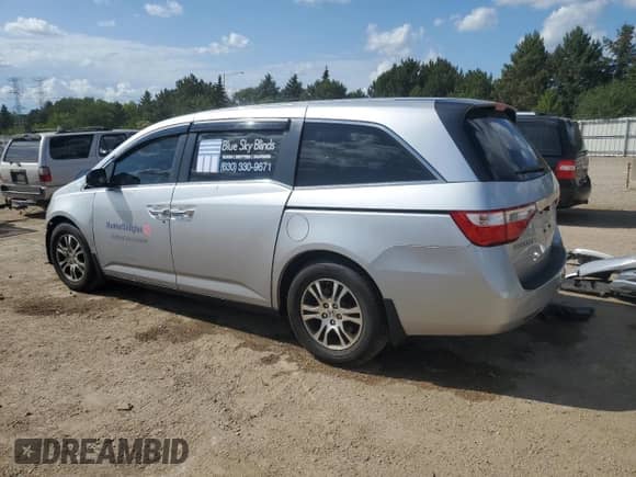 2011 Honda Odyssey EX с VIN 5FNRL5H47BB094580, выставлен на аукционе Copart как лот 62326385 с пробегом 178 845 миль миль и Списание • Salvage title. История ставок и продаж доступна на DreamBid. Изображение 2.
