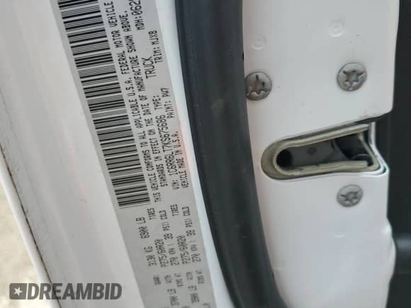 2019 Ram 1500 Big Horn with VIN 1C6RR6LT7KS675686, listed as a Copart auction lot 58254805 with 97,850 mi miles and Salvage title. Bid and sale history available at DreamBid. Image 13.