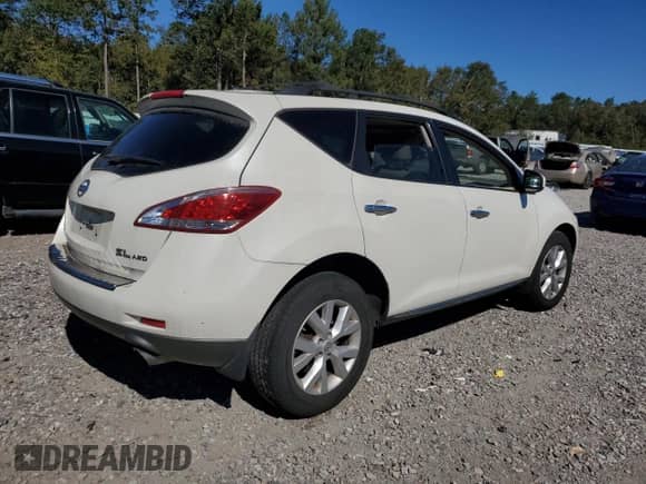 2011 Nissan Murano SL z VIN JN8AZ1MWXBW171356, wystawiony jako Copart lot #89462725 z przebiegiem Nie podano mil oraz Szkoda całkowita • Salvage title. Historia ofert i sprzedaży dostępna na DreamBid. Obrazek 3.