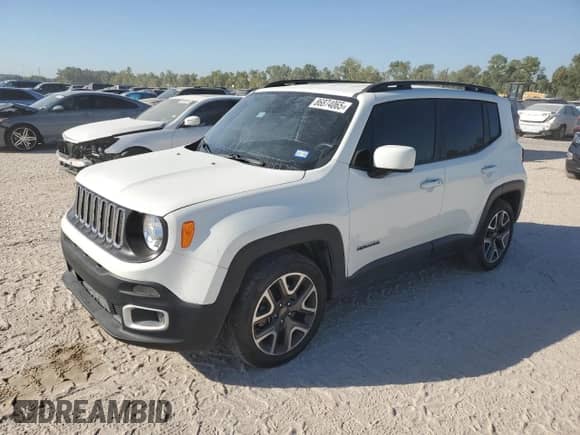 2018 Jeep Renegade Altitude with VIN ZACCJABB6JPG88354, listed as a Copart auction lot 86874065 with 95,783 mi miles and Clean title. Bid and sale history available at DreamBid. Image 1.