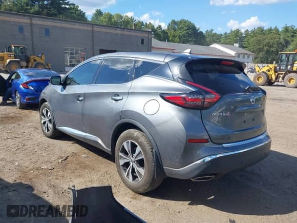 2020 Nissan Murano S with VIN 5N1AZ2AS3LN158115, listed as a IAAI auction lot 43112645 with 17,647 mi miles and . Bid and sale history available at DreamBid. Image 3.
