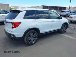2021 Honda Passport EX-L с VIN 5FNYF7H59MB001083, выставлен на аукционе IAAI как лот 42943781 с пробегом 56 549 миль миль и . История ставок и продаж доступна на DreamBid. Изображение 4.