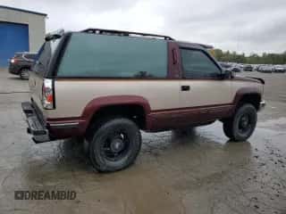 1993 Chevrolet Blazer с VIN 1GNEK18K1PJ396916, выставлен на аукционе Copart как лот 72332554 с пробегом 80 099 миль миль и Списание • Salvage title. История ставок и продаж доступна на DreamBid. Изображение 3.