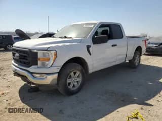 2022 Ford F-150 XL z VIN 1FTEX1EB6NKE84205, wystawiony jako Copart lot #48935055 z przebiegiem 43 189 mil mil oraz Szkoda całkowita • Salvage title. Historia ofert i sprzedaży dostępna na DreamBid. Obrazek 1.