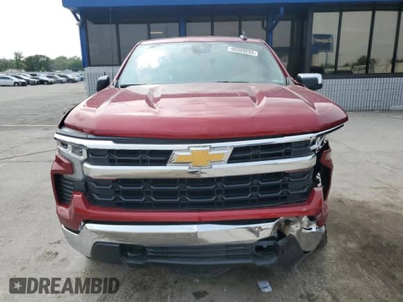 2023 Chevrolet Silverado 1500 LT with VIN 1GCRDDED3PZ272840, listed as a Copart auction lot 60309255 with 15,161 mi miles and Salvage title. Bid and sale history available at DreamBid. Image 5.