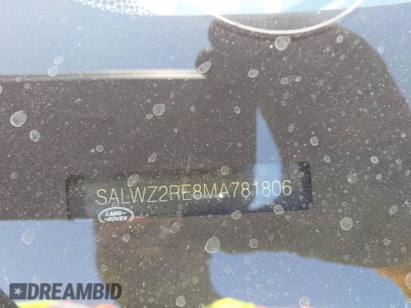 2021 Land Rover Range Rover Sport SVR z VIN SALWZ2RE8MA781806, wystawiony jako IAAI lot #42480226 z przebiegiem 38 073 mil mil oraz . Historia ofert i sprzedaży dostępna na DreamBid. Obrazek 9.