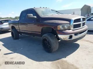 2005 Dodge 2500 SLT with VIN 3D7KS28C55G865861, listed as a IAAI auction lot 43131970 with 189,416 mi miles and . Bid and sale history available at DreamBid. Image 1.