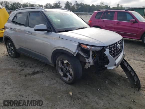 2022 Hyundai Venue SEL с VIN KMHRC8A32NU152282, выставлен на аукционе Copart как лот 63844494 с пробегом 71 984 миль миль и Списание • Salvage title. История ставок и продаж доступна на DreamBid. Изображение 4.