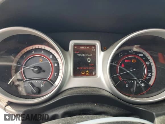 2016 Dodge Journey Crossroad z VIN 3C4PDCGB9GT220746, wystawiony jako Copart lot #59756785 z przebiegiem 118 630 mil mil oraz Szkoda całkowita • Salvage title. Historia ofert i sprzedaży dostępna na DreamBid. Obrazek 9.