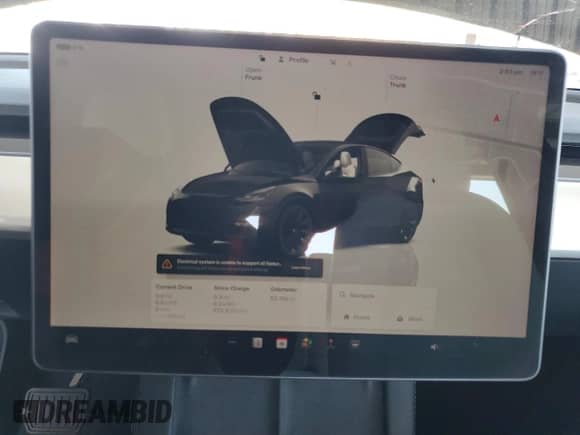 2022 Tesla Model Y Long Range с VIN 7SAYGDEE3NF554235, выставлен на аукционе Copart как лот 80519035 с пробегом 53 742 миль миль и Списание • Salvage title. История ставок и продаж доступна на DreamBid. Изображение 9.