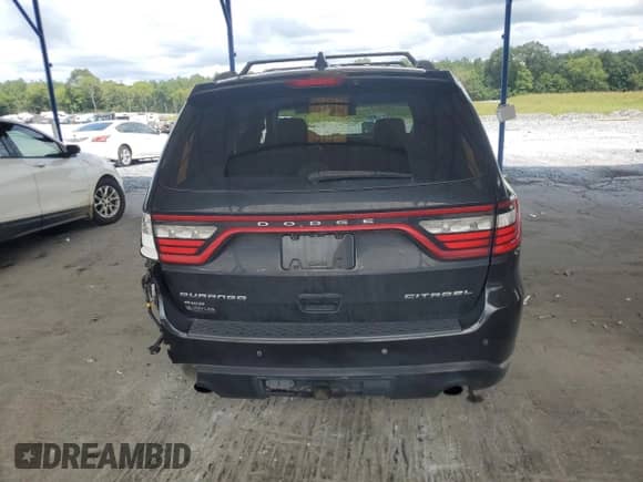 2015 Dodge Durango Citadel with VIN 1C4RDJEG6FC892379, listed as a Copart auction lot 68923805 with 197,464 mi miles and Salvage title. Bid and sale history available at DreamBid. Image 6.